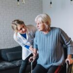 In-home senior services to protect seniors from falls and ensure safety.